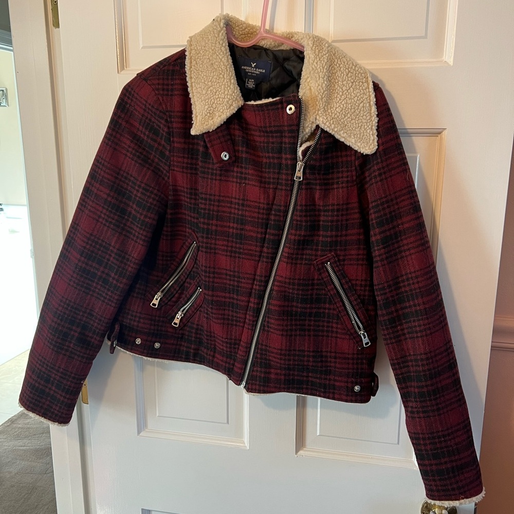 American Eagle Plaid Jacket